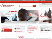 Tablet Screenshot of bosanma.com.tr